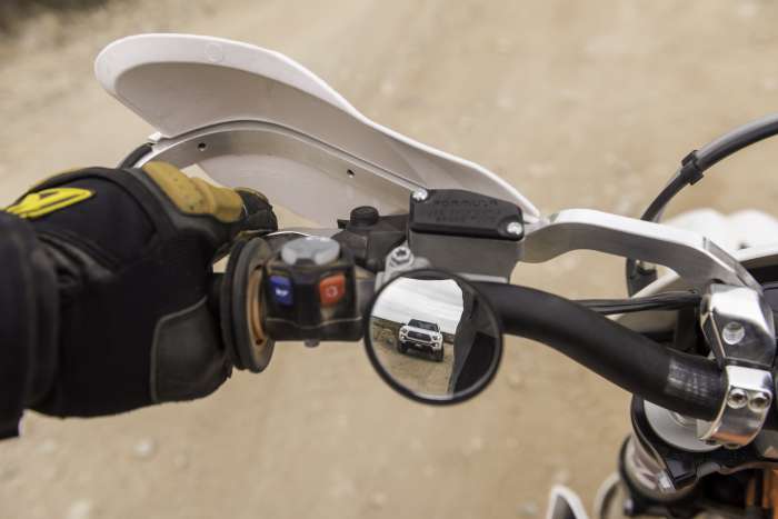 small bike mirror